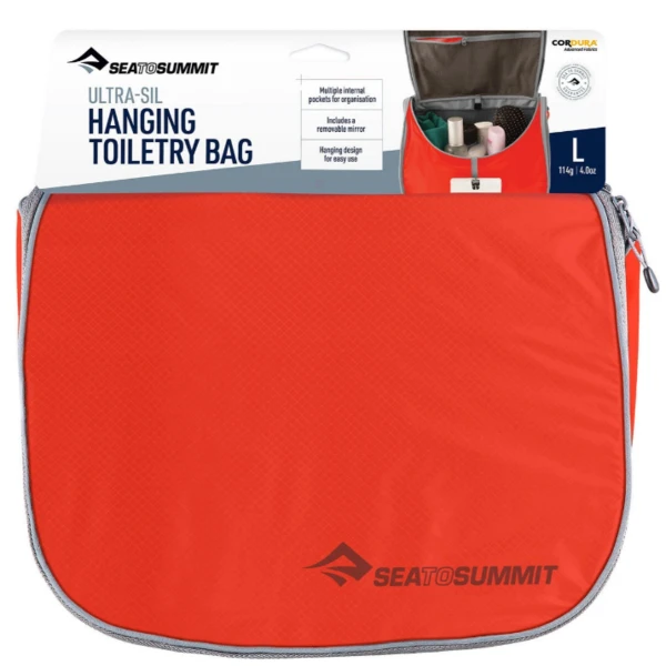 Сумочка Sea to Summit Ultra Sil Hanging Toiletry Bag L (Цвет: spicy orange)