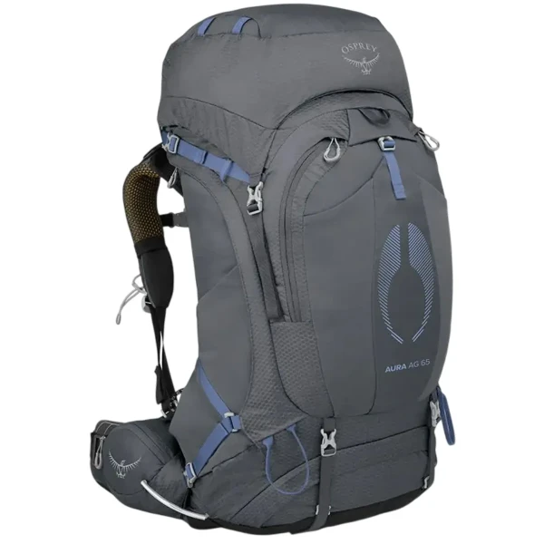 Rucsac Osprey Aura AG 65 tungsten grey (Culoare: tungsten grey; Mărime: XS/S)