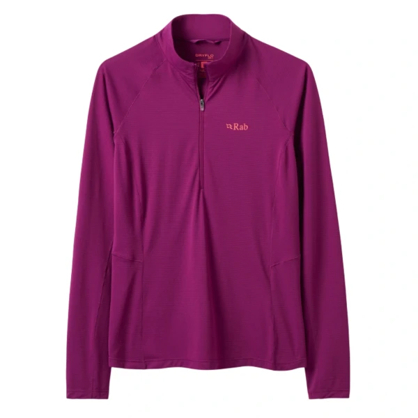Longsleeve Rab Sonic LS Zip Wmn (Culoare: plum; Mărime: M) Longsleeve Rab Sonic LS Zip Wmn (Culoare: plum; Mărime: M)