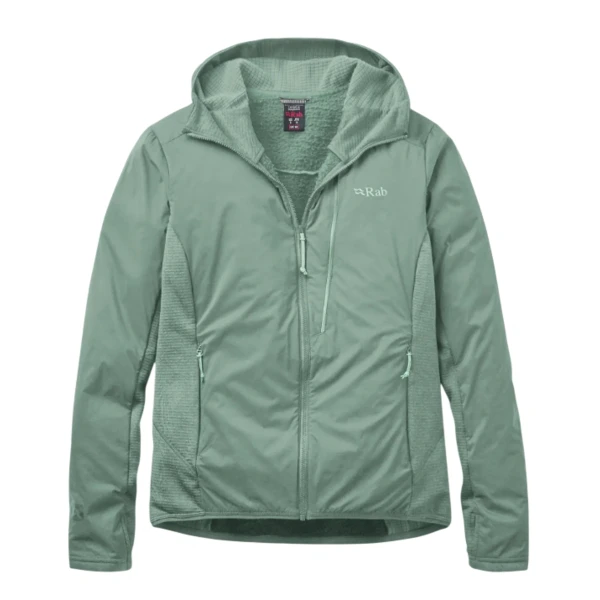 Флисовая куртка Rab Ascendor Summit Wmn dark fig green (Размер: M) Флисовая куртка Rab Ascendor Summit Wmn dark fig green (Размер: M)