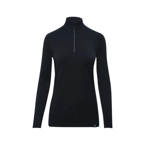 Tricou termic Thermowave Merino Arctic Thermal 1/2 Zip LS Wmn black (Mărime: L) Tricou termic Thermowave Merino Arctic Thermal 1/2 Zip LS Wmn black (Mărime: L)
