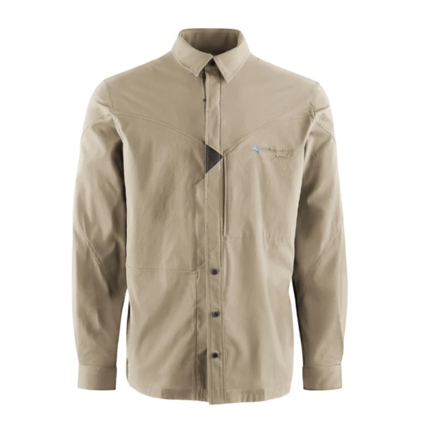 Cămașă Klättermusen Garm LS Shirt Mns khaki (Mărime: S) Cămașă Klättermusen Garm LS Shirt Mns khaki (Mărime: S)