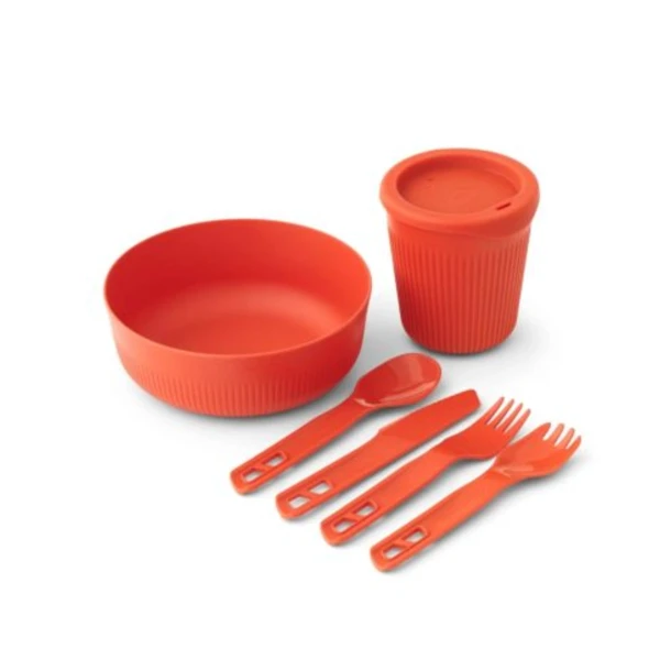 Set de vesela Sea to Summit Passage Dinnerware 6 pcs (Culoare: orange) Set de vesela Sea to Summit Passage Dinnerware 6 pcs (Culoare: orange)