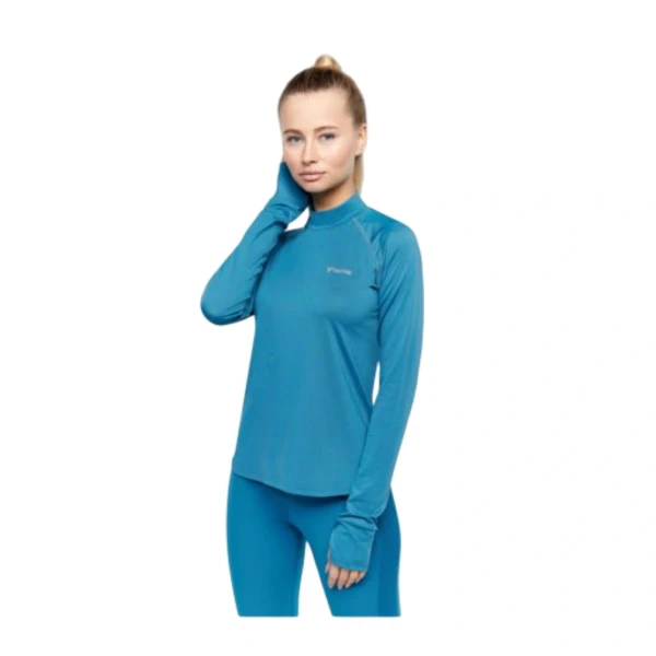 Футболка Aimo Seamless Training Blouse Wmn blue (Размер: L)