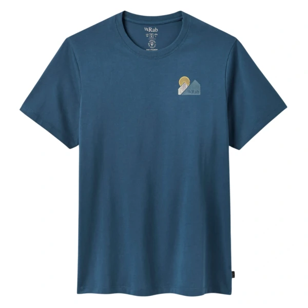 Tricou Rab Stance Vista Tee Wmn (Culoare: tempest blue; Mărime: L)