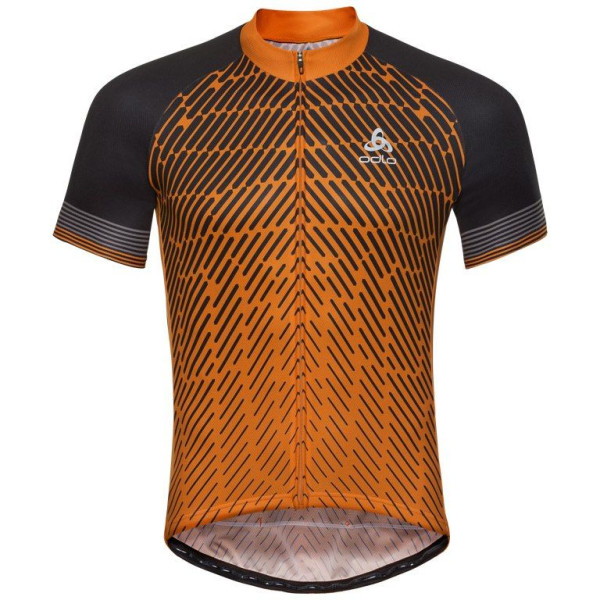 Велофутболка Odlo Fujin Print Light full-zip Mns (Размер: M) Велофутболка Odlo Fujin Print Light full-zip Mns (Размер: M)