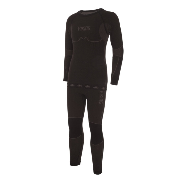 Lengerie termo Viking Riko black (Mărime îmbrăcăminte copii: 140)