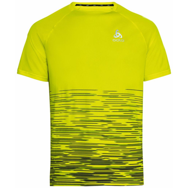 Футболка Odlo Essential Print SS Mns evening primrose (Размер: S) Футболка Odlo Essential Print SS Mns evening primrose (Размер: S)