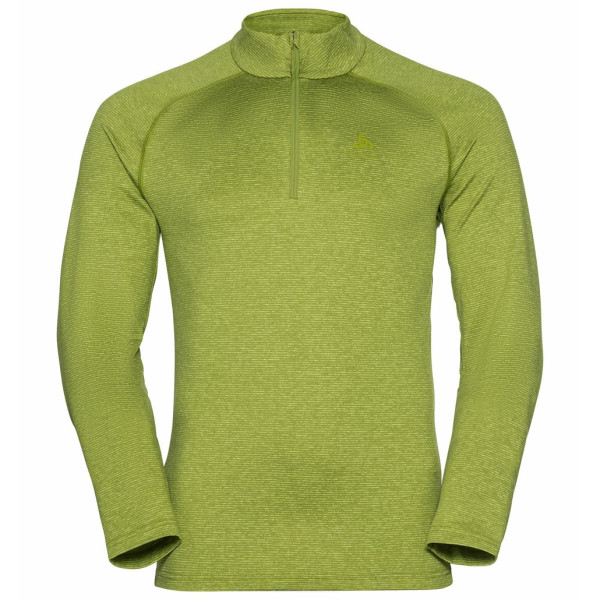 Tricou termic Odlo Sesvenna half-zip Mns pepper stem melange (Mărime: S) Tricou termic Odlo Sesvenna half-zip Mns pepper stem melange (Mărime: S)