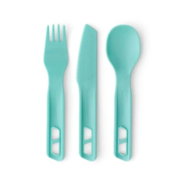 Set de tacâmuri Sea To Summit Passage Cutlery 3 pcs (Culoare: blue) Set de tacâmuri Sea To Summit Passage Cutlery 3 pcs (Culoare: blue)