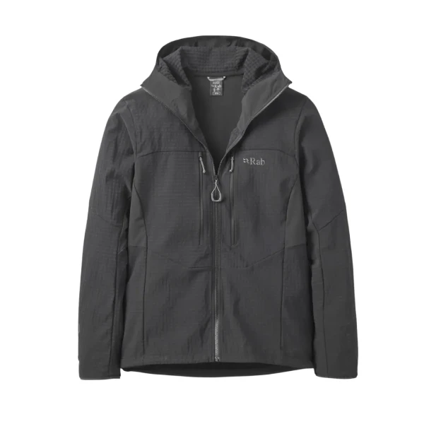 Geacă Rab Ascendor Pro Hoody Mns (Mărime: L; Culoare: black) Geacă Rab Ascendor Pro Hoody Mns (Mărime: L; Culoare: black)