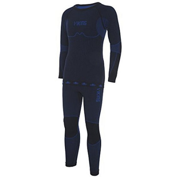 Set de lenjerie termică Viking Riko Blue (Mărime îmbrăcăminte copii: 140)