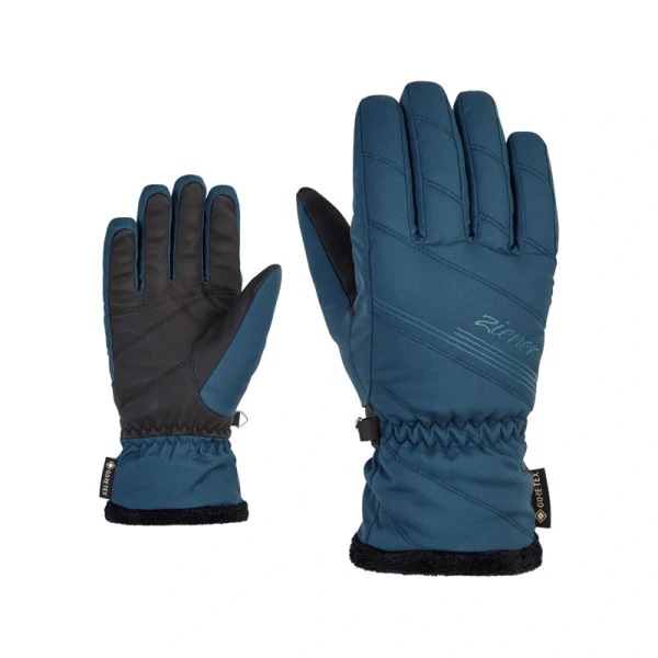 Перчатки Ziener Kasia GTX hale navy (Размер перчаток: 7)