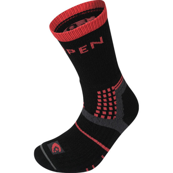 Носки Lorpen T3MWC black/red (Носки: 35-38)