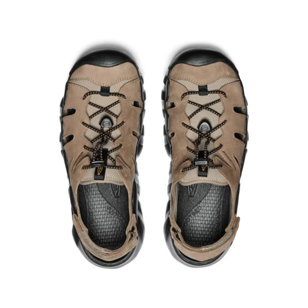 Sandale Keen Hyperport Fisherman Leather Mns brindle/oak buff (Mărime încălțăminte: 44 1/2)