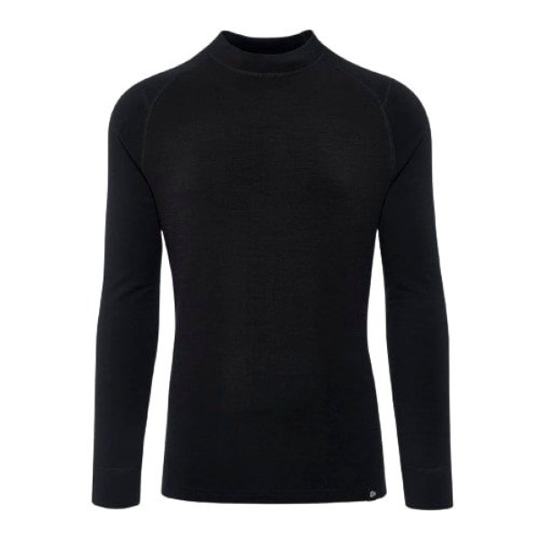 Tricou termic Thermowave Merino Arctic LS Mns black (Mărime: L)