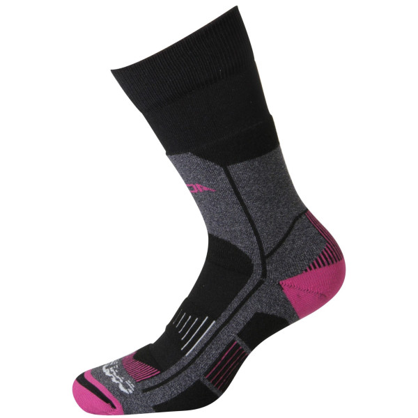 Șosete Accapi Trekking Ultralight JR black/fuxia (Mărime șosete: 31-34) Șosete Accapi Trekking Ultralight JR black/fuxia (Mărime șosete: 31-34)
