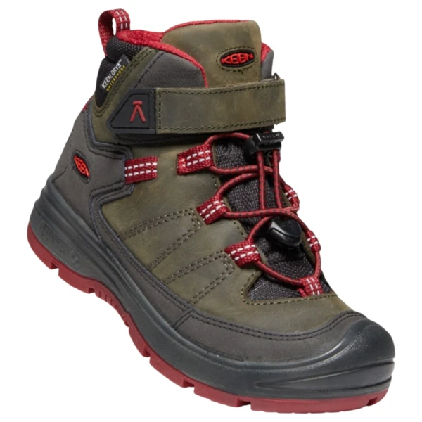 Bocanci Keen Redwood Mid WP JR (Mărime încălțăminte: 31; Culoare: steel grey-red dahlia) Bocanci Keen Redwood Mid WP JR (Mărime încălțăminte: 31; Culoare: steel grey-red dahlia)