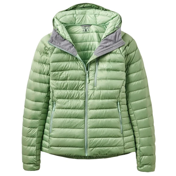 Куртка Rab Microlight Alpine Down Wmn (Размер: M; Цвет: dark fig green)