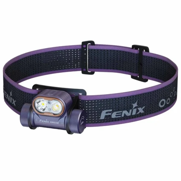 Lanternă frontală Fenix HM55R LED (Culoare: purple)