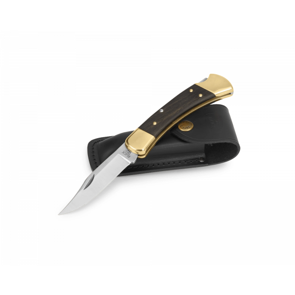 Складной охотничий нож BUCK 110 Folding Hunter, модель 0110BRS-C, клинок 420HC, рукоять эбеновое дерево, длина клинка 9.5 см Складной охотничий нож BUCK 110 Folding Hunter, модель 0110BRS-C, клинок 420HC, рукоять эбеновое дерево, длина клинка 9.5 см