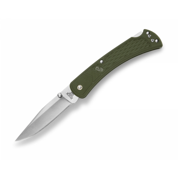 Cuțit pliabil BUCK 110 Slim Select, model 0110ODS2-C, lamă 420HC, mâner nailon, lungime lamă 9.50 cm Cuțit pliabil BUCK 110 Slim Select, model 0110ODS2-C, lamă 420HC, mâner nailon, lungime lamă 9.50 cm