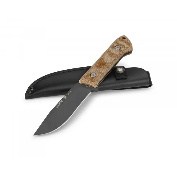 Походный нож BUCK 104 Compadre, модель 0104BRS1-B, клинок 5160, рукоять Micarta, длина клинка 11.40 см