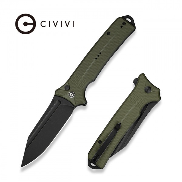 Складной нож, CIVIVI, Neurohaptic C23080-3, сталь Nitro-V 3.74 дюйма, рукоять G10, Button Lock