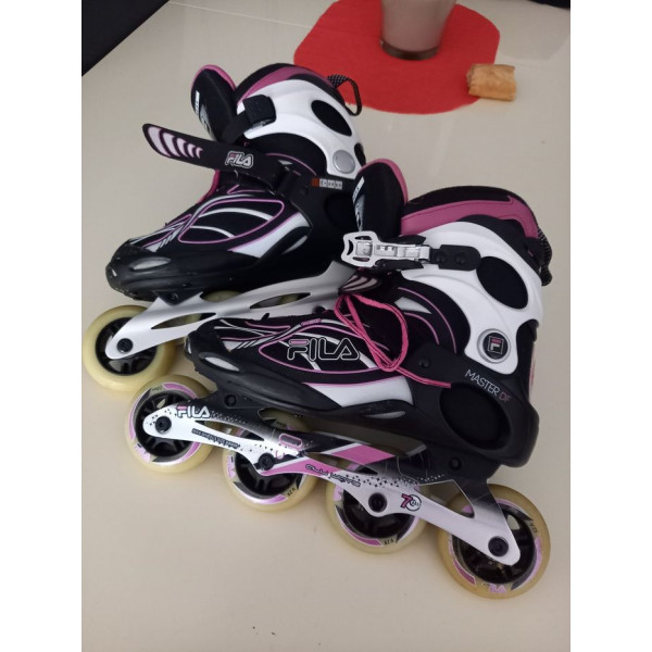 Role pentru maturi Fila Master DF Lady Black/Magenta, size 37, cod 010615275 Role pentru maturi Fila Master DF Lady Black/Magenta, size 37, cod 010615275