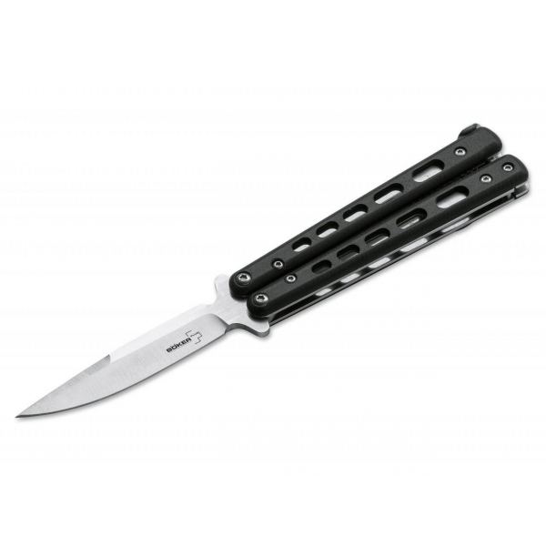 Нож Böker Plus Balisong G10 Small BO-06EX002 — компактный балисонг G10 Нож Böker Plus Balisong G10 Small BO-06EX002 — компактный балисонг G10