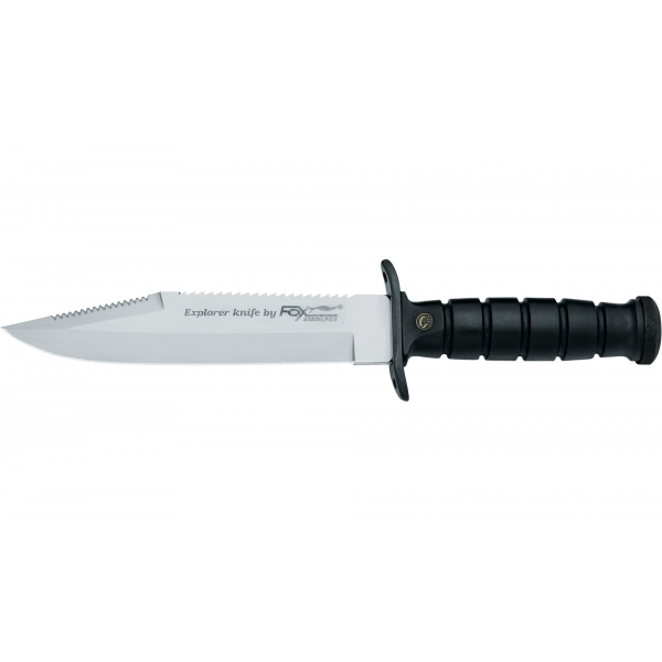 Cuțit militar cu lamă fixă FOX FX-698 - oțel inoxidabil 440A, HRC 55-57 Cuțit militar cu lamă fixă FOX FX-698 - oțel inoxidabil 440A, HRC 55-57