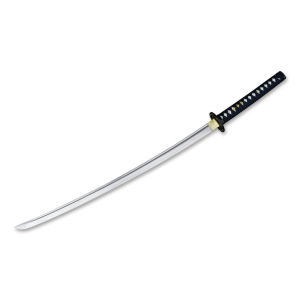 Katana Magnum Yoshida Katana Dark Blue BO‑05SC309, katana decorativă de colecție din oțel cu conținut ridicat de carbon (≈1045), canelură Bo‑Hi, lamă 720 mm × 7 Katana Magnum Yoshida Katana Dark Blue BO‑05SC309, katana decorativă de colecție din oțel cu conținut ridicat de carbon (≈1045), canelură Bo‑Hi, lamă 720 mm × 7
