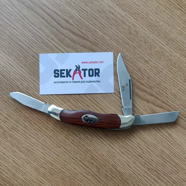 Нож RF-R109 FOX RED, COLTELLO 3 LAME Нож RF-R109 FOX RED, COLTELLO 3 LAME