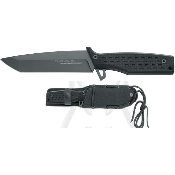 Нож N.E.R.O. EXTREME RESPONSE OPERATION Design by FOX Knivescod. FX-NR01 TT сталь N690Co stainless steel твёрдость HRC 58-60