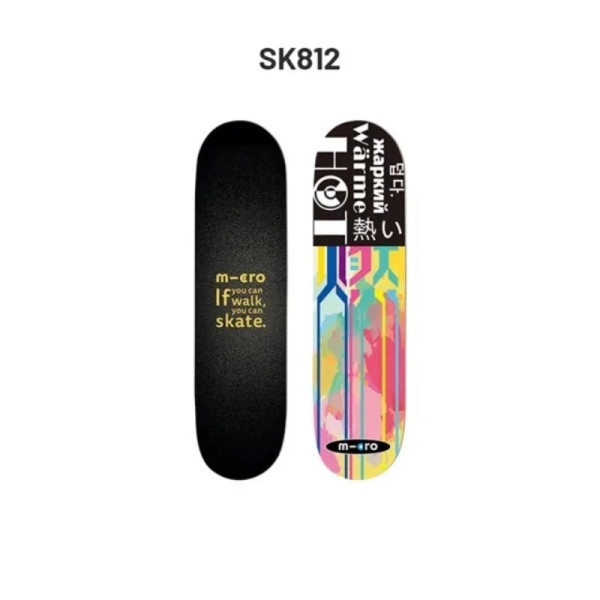 Скейтборд MICRO SKATES SK812 Уличный скейтборд 31 Скейтборд MICRO SKATES SK812 Уличный скейтборд 31