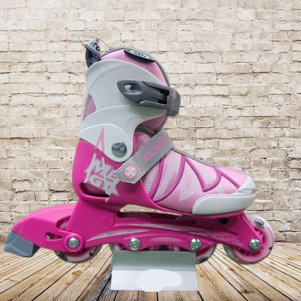 Детские ролики MICRO SKATES Mega PINK (31-34) Детские ролики MICRO SKATES Mega PINK (31-34)