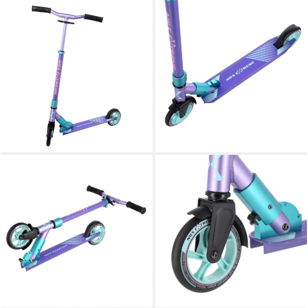 HD145 Abisal PURPLE-MINT SCOOTER NILS EXTREME