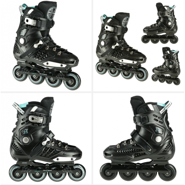 NA20001 Abisal BLACK SIZE 41 SLALOM IN-LINE SKATES NILS EXTREME NA20001 Abisal BLACK SIZE 41 SLALOM IN-LINE SKATES NILS EXTREME