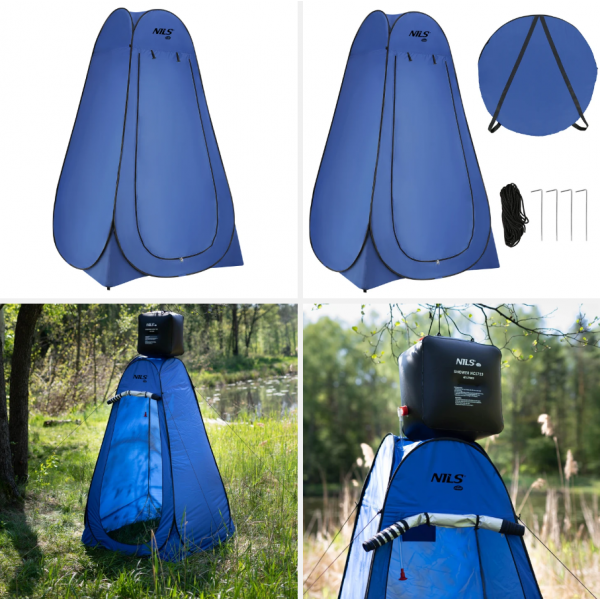 NC1706 Abisal BLUE POP-UP CHANGING TENT NILS CAMP