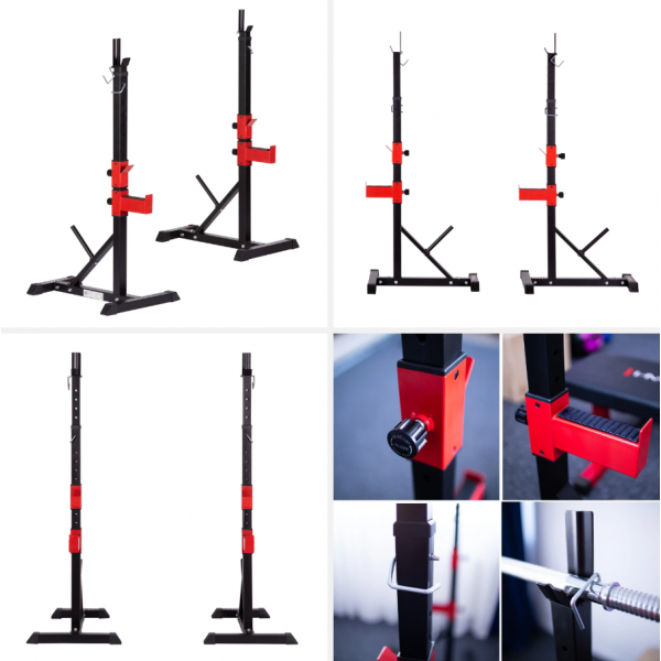 STR25 Abisal ADJUSTABLE BARBELL STANDS HMS STR25 Abisal ADJUSTABLE BARBELL STANDS HMS