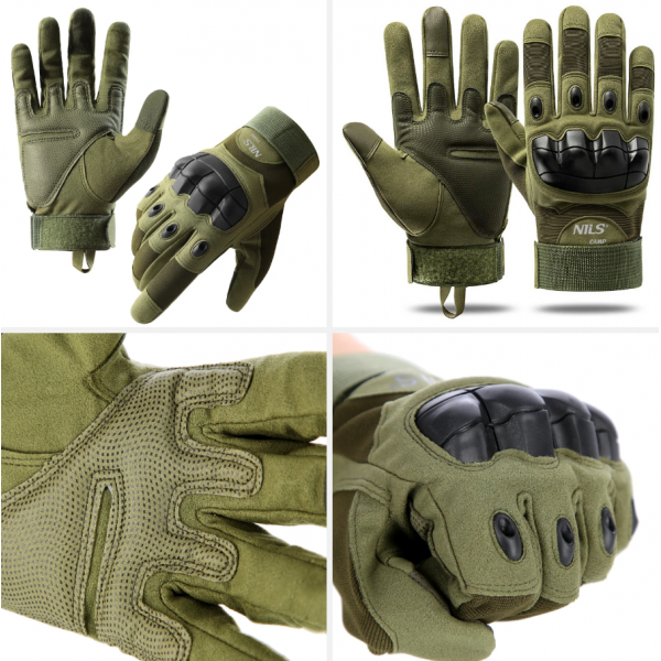 NC1798 Abisal Перчатки тактич.XL GREEN NILS CAMP