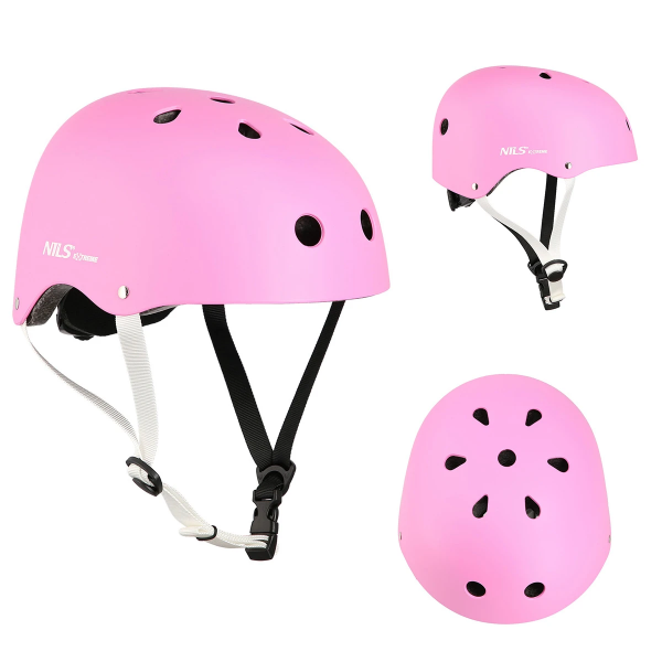 Cască MTW001 Abisal roz, mărime XS (48–52 cm), carcasă ABS, ventilație, fixare sigură Cască MTW001 Abisal roz, mărime XS (48–52 cm), carcasă ABS, ventilație, fixare sigură