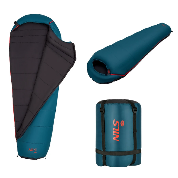 Спальный мешок NC2005 DARK GREEN SLEEPING BAG NILS CAMP Спальный мешок NC2005 DARK GREEN SLEEPING BAG NILS CAMP