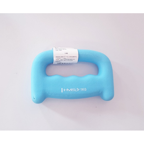 Гантель-Кастет CK10 Abisal KASTET LIGHT BLUE NEOPRENE DIPPING DUMBBELL 1.0 KG