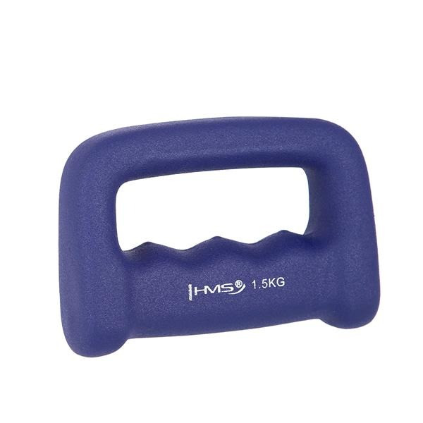 Гантель-Кастет CK15 Abisal KASTET DARK BLUE NEOPRENE DIPPING DUMBBELL 1.5 KG HMS