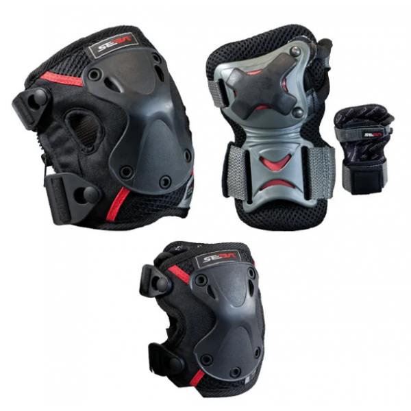 PRO-PK3-M SEBA PROTECTIVE PACK x3 (wrist, Knee Zip & Elbow) MEDIUM PRO-PK3-M SEBA PROTECTIVE PACK x3 (wrist, Knee Zip & Elbow) MEDIUM