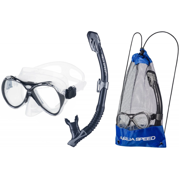 Маска д/плав +трубка AQUA SPEED Vanua + Borneo col. 07B Mesh Bag Маска д/плав +трубка AQUA SPEED Vanua + Borneo col. 07B Mesh Bag