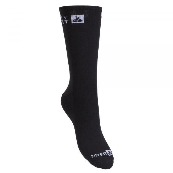 Роллерские носки, MYFIT, Slipin Nylon 908484, 40-43, черные, для роликов и велоспорта Роллерские носки, MYFIT, Slipin Nylon 908484, 40-43, черные, для роликов и велоспорта
