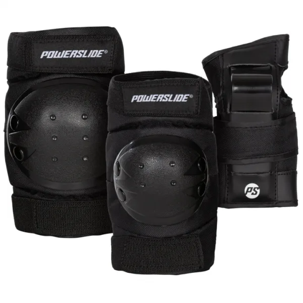 Детский комплект защиты Powerslide 903294, Basic Kids Tri-Pack Size S