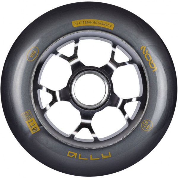 30510 Колеса Powerslide Ally 110mm dark grey 2 штуки. Для трюковых самокатов 30510 Колеса Powerslide Ally 110mm dark grey 2 штуки. Для трюковых самокатов